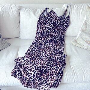 Animal print dress